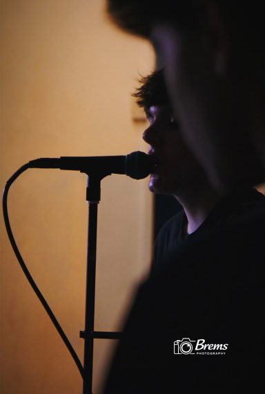 A member of Nook band singing