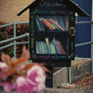 A small community library chest in Huddersfield
